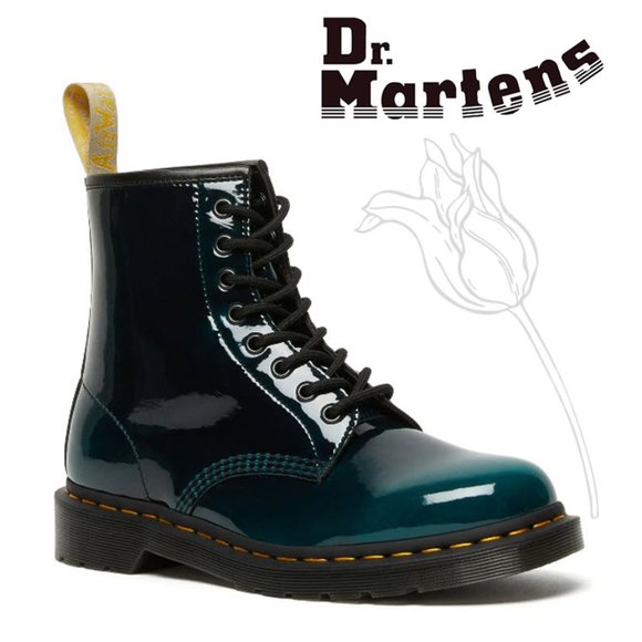 Martens Shoes Dr Martens 46 Vegan Teal Laceup Boots Poshmark